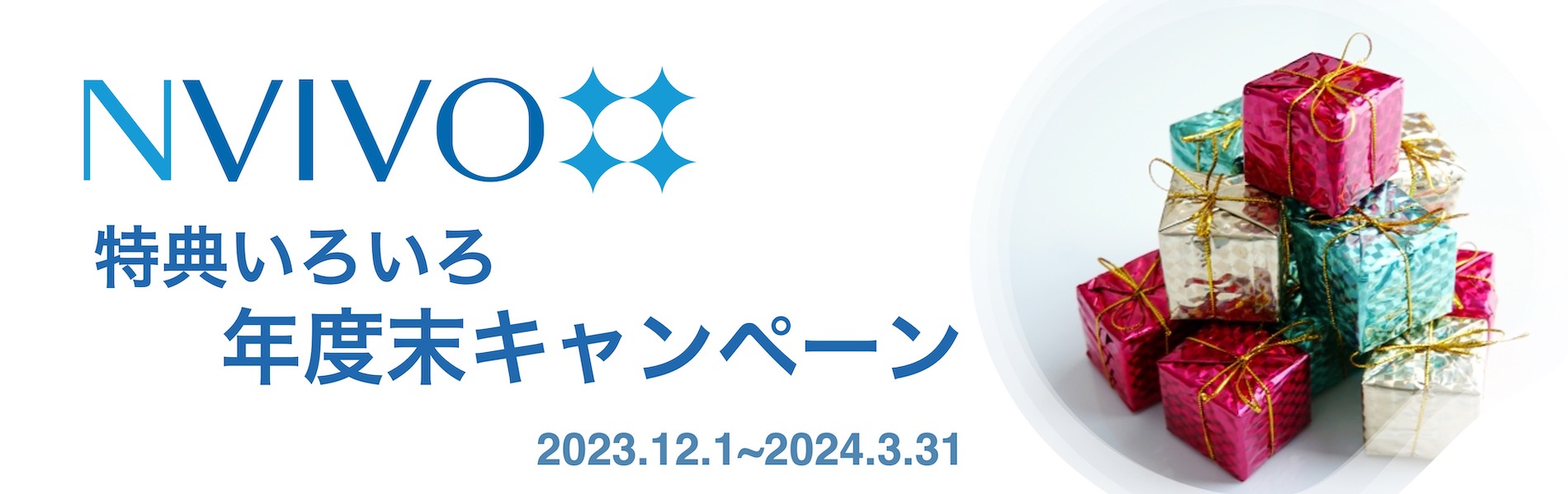 NVivo年度末キャンペーン